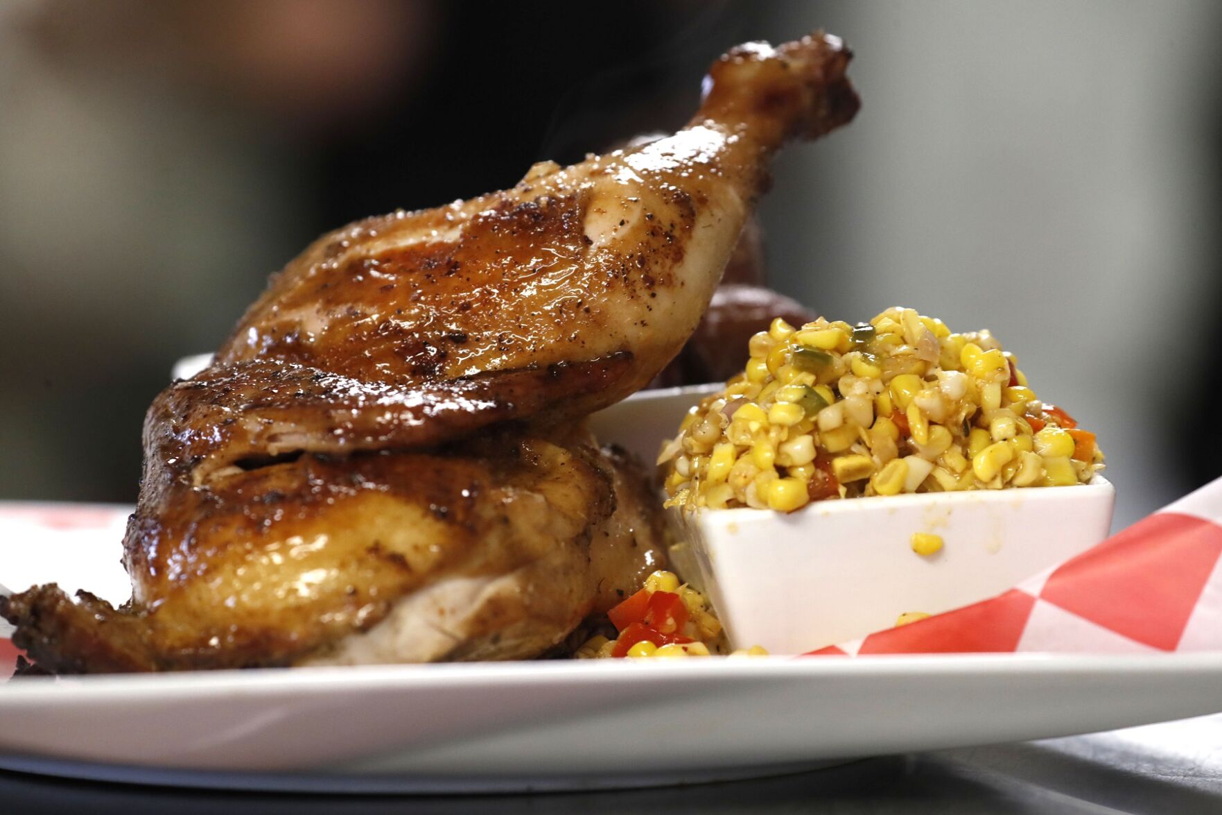 BlackBerry's half chicken